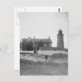 Carte Postale Phare de Beaver Island Head (Devant / Derrière)