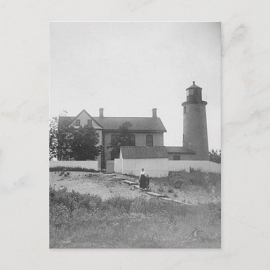 Carte Postale Phare de Beaver Island Head (Devant)
