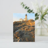 Carte Postale Phare de Beavertail Jamestown Rhode Island (Debout devant)