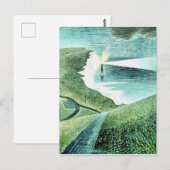 Carte Postale Phare de Belle Tout Beachy Head, (Devant / Derrière)