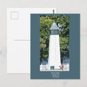 Carte Postale Phare de Bethel Bridge (Devant / Derrière)