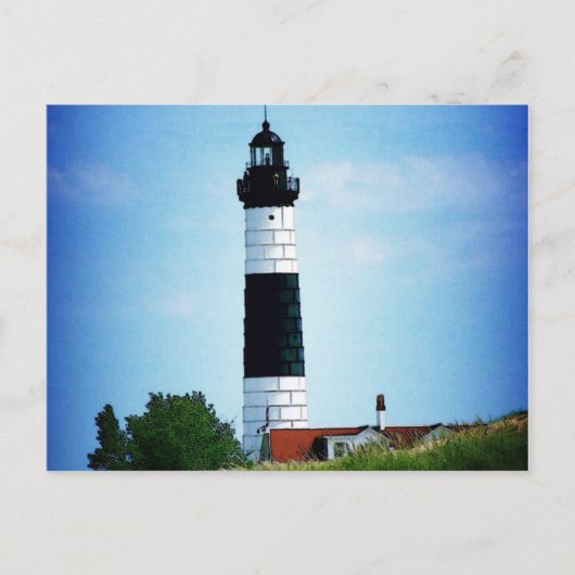Carte Postale Phare de Big Sable Point (Devant)