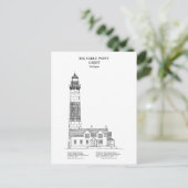 Carte Postale Phare de Big Sable Point - Michigan - BD (Debout devant)