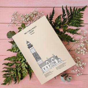 Carte Postale Phare de Big Sable Point - Michigan - SBD