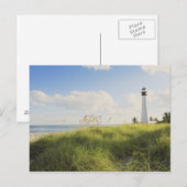 Carte Postale Phare de Bill Baggs Cape Florida, Bill Baggs (Devant / Derrière)