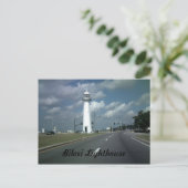 Carte Postale Phare de Biloxi (Debout devant)