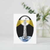 Carte Postale Phare de Bishop Rock (Debout devant)