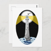 Carte Postale Phare de Bishop Rock (Devant / Derrière)