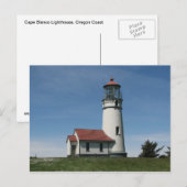 Carte Postale Phare de Blanco de cap (Devant / Derrière)
