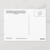 Carte Postale Phare de Bodie Island OBX Caroline du Nord (Dos)