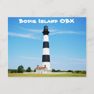 Carte Postale Phare de Bodie Island - Outdoor Banks, NC
