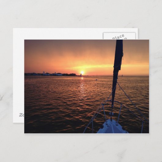 Carte Postale Phare de Brant Point (Devant / Derrière)