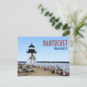 Carte Postale Phare de Brant Point Nantucket Massachusetts (Debout devant)