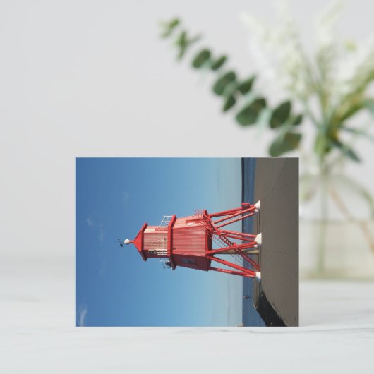 Carte Postale Phare de brise-lames (Debout devant)