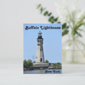 Carte Postale Phare de Buffalo (Debout devant)