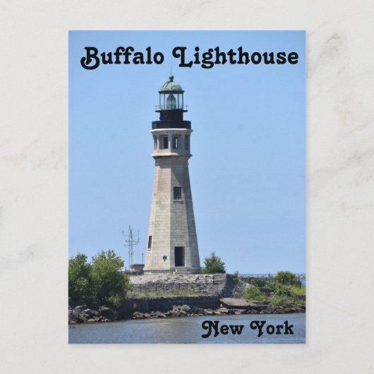 Carte Postale Phare de Buffalo (Devant)
