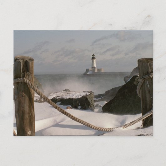 Carte Postale Phare de Canal Park (Devant)