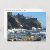 Carte Postale Phare de Cape Disnomination, WA (Devant / Derrière)
