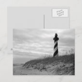 Carte Postale Phare de Cape Hatteras (Devant / Derrière)