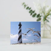 Carte Postale Phare de Cape Hatteras, Caroline du Nord (Debout devant)