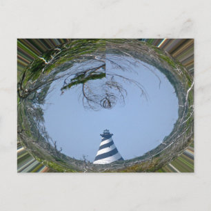 Carte Postale Phare de Cape Hatteras de la série Wetlands