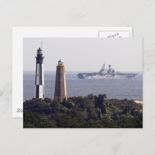 Carte Postale Phare de Cape Henry (Devant / Derrière)