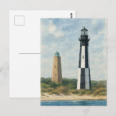 Carte Postale Phare de Cape Henry (Devant / Derrière)