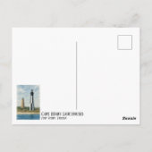 Carte Postale Phare de Cape Henry (Dos)