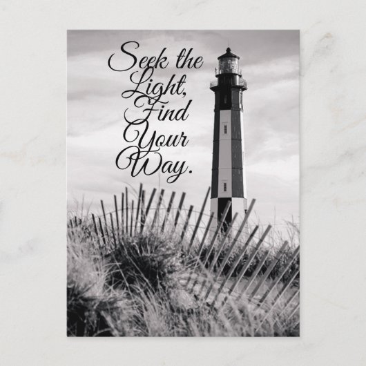 Carte Postale Phare de Cape Henry vintage (Devant)