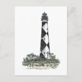 Carte Postale Phare de Cape Lookout (Devant)