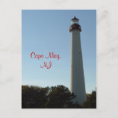 Carte Postale Phare de Cape May, NJ (Devant)