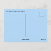 Carte Postale Phare de Cape May Point New Jersey (Dos)