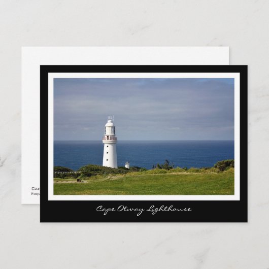 Carte Postale Phare de Cape Otway (Devant / Derrière)
