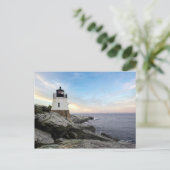 Carte Postale Phare de Castle Hill (Debout devant)