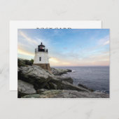 Carte Postale Phare de Castle Hill (Devant / Derrière)