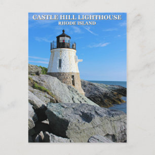 Carte Postale Phare de Castle Hill, Rhode Island
