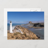 Carte Postale Phare de Castlepoint (Devant / Derrière)