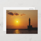 Carte Postale Phare de Chania (Devant / Derrière)