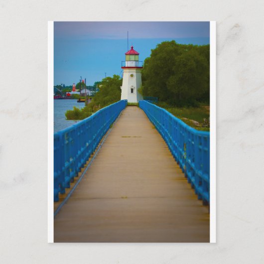 Carte Postale Phare de Cheboygan #6557 (Devant)