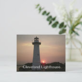 Carte Postale Phare de Cleveland (Debout devant)