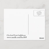 Carte Postale Phare de Cleveland Point (Dos)