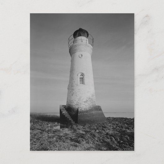 Carte Postale Phare de Cockspur (Devant)