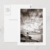 Carte Postale Phare de colline de château (Devant / Derrière)