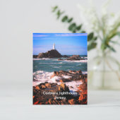 Carte Postale Phare de Corbiere Jersey (Debout devant)