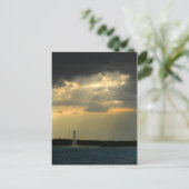 Carte Postale Phare de Costa Maya (Debout devant)