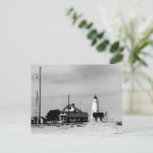 Carte Postale Phare de Cove Point (Debout devant)