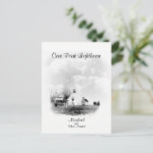 Carte Postale Phare de Cove Point - Maryland (Debout devant)