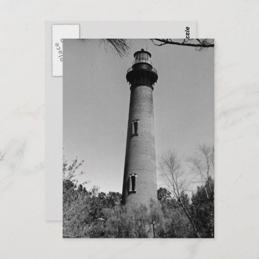 Carte Postale Phare de Currituck (Devant / Derrière)