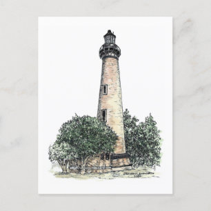 Carte Postale Phare de Currituck