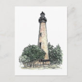Carte Postale Phare de Currituck (Devant)
